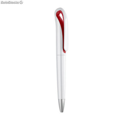 Bolígrafo giratório ABS rojo MIMO7793-05
