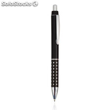 Bolígrafo llamativo bicolor con colores metalizados y plateado
