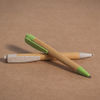 Bolígrafo madera y fibra de trigo