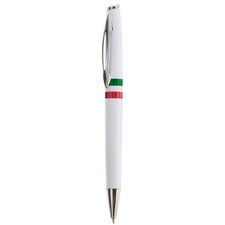 Boligrafo metal/plastico bandera italia &quot;aysen&quot; - GS967