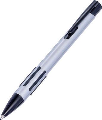 Bolígrafo metálico lacado con detalle agarre antideslizante