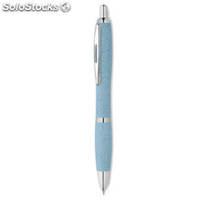Bolígrafo paja y abs azul MIMO9761-04