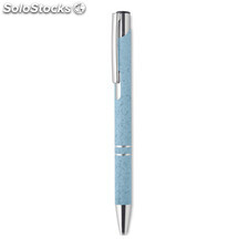Bolígrafo paja y abs azul MIMO9762-04