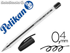 Boligrafo pelikan stick super soft negro