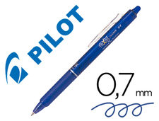 Boligrafo pilot frixion clicker borrable 0.7 mm color azul
