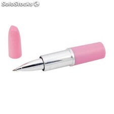 Bolígrafo pintalabios rosa