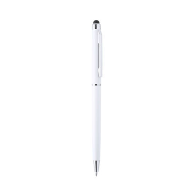 Bolígrafo Puntero con cuerpo de aluminio en colores y clip cromado