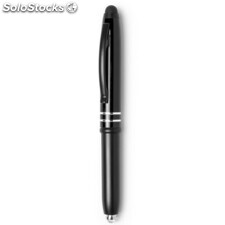 Bolígrafo Puntero de capucha en color con cuerpo en negro