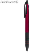 Bolígrafo Puntero tricolor con agarre ergonómico y de tintas azul roja y negra