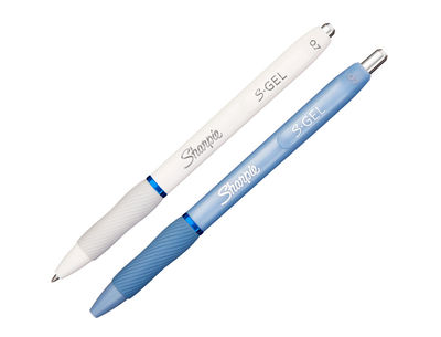Boligrafo sharpie fashion retractil tinta gel azul 0,7 mm color azul hielo y - Foto 2