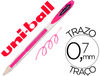 Boligrafo uni-ball roller um-120 signo 0.7 mm tinta gel color rosa