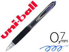 Boligrafo uni-ball roller umn-207 retractil 0.7 mm color azul