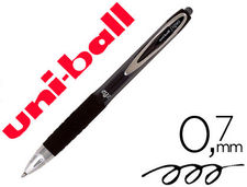 Boligrafo uni-ball roller umn-207 retractil 0.7 mm color negro