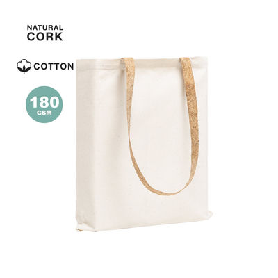 Bolsa 100% algodón 180g/m2 Corcho natural