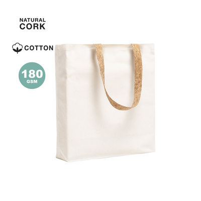 Bolsa. 100% algodón 180g/m2 Corcho natural