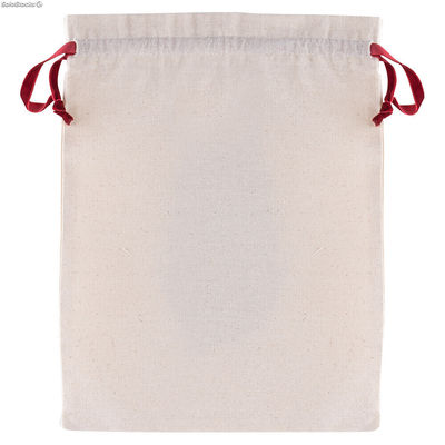 Bolsa algodón con cintas de terciopelo - Foto 3