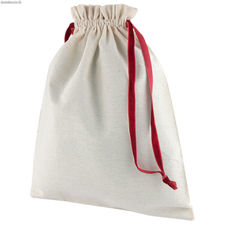 Bolsa algodón con cintas de terciopelo