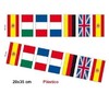 Bolsa bandera plastico internacional 20*30 50 mts