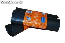 Bolsa basura - Saco industrial negro 85x105 cms G-200 paquete 10 unidades