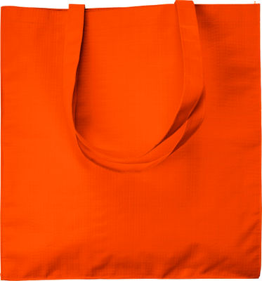 Bolsa bicolor con una cara papel reciclado y otra non woven - Foto 3