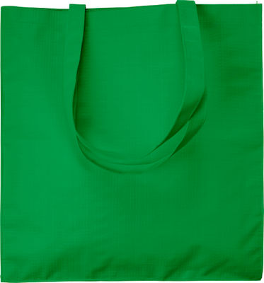 Bolsa bicolor con una cara papel reciclado y otra non woven - Foto 5