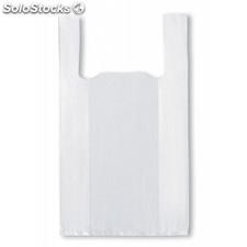 Bolsa blanca camiseta 42X53 galga 220 reutilizable Pack 2 kg (nueva normativa)