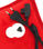 Bolsa de agua caliente eléctrica recargable ( Rojo) con bolsillo de manos - 5