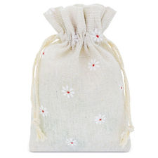 Bolsa de algodon flores - GS942