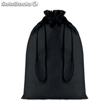 Bolsa de algodón grande negro MIMO9733-03
