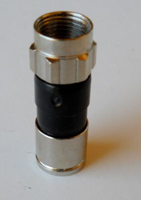 Bolsa de conectores tipo f marca ppc (Belden) para cable coaxial rg6