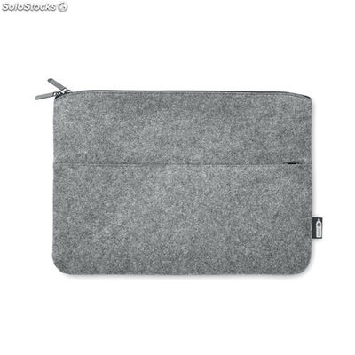 Bolsa de fieltro para portátil gris MIMO6419-07