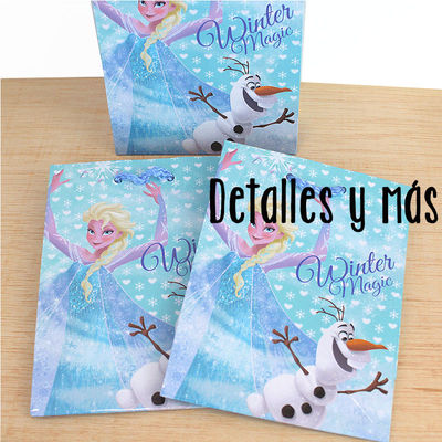 Bolsa de Frozen Elsa y Olaf. Bolsa para regalos