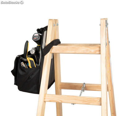 Bolsa de herramientas adaptable a escaleras portátiles - Foto 5