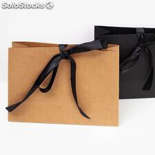 Bolsa de regalo con cinta 22 x 15 x 7,5 cm