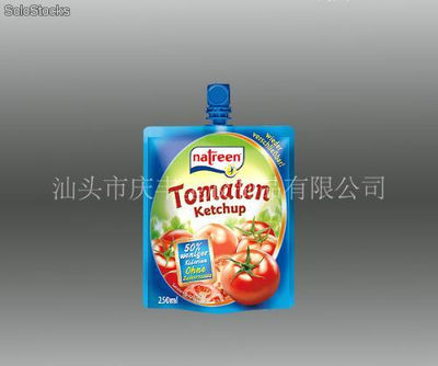 bolsa de salsa de tomate