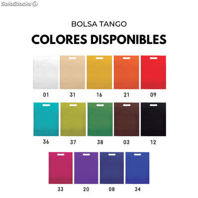 Bolsa de tela Tango 17x22x6,5 cm - Foto 2