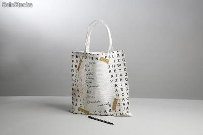 Bolsa eco-lista /Eco Friendly and funny shopping bag.