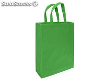 Bolsa Ecologica en tela TNT, 30x38x8,5 cms 100% reciclable.