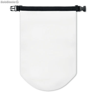 Bolsa impermeable PVC 10L blanco MIMO8787-06