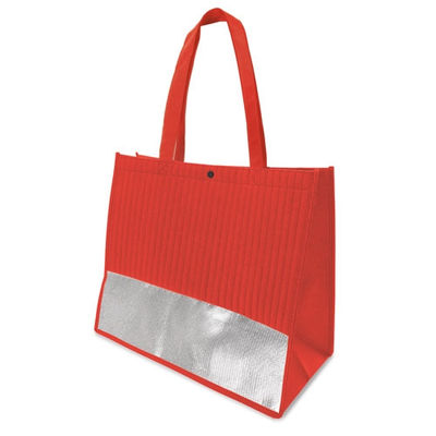 Bolsa lafayette rojo-plata - GS3379