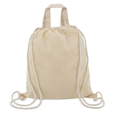 Bolsa mochila de algodón reciclado - Foto 3