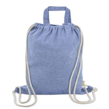 Bolsa mochila de algodon reciclado &quot;agra&quot; - GS2919