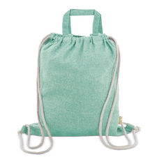 Bolsa mochila de algodon reciclado &quot;agra&quot; - GS2923
