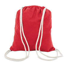 Bolsa mochila rojo algodon - GS2652