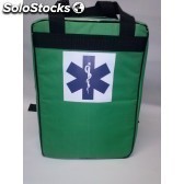 Bolsa Modelo 192 Almofadada e forrada cor verde equipamentos para resgate