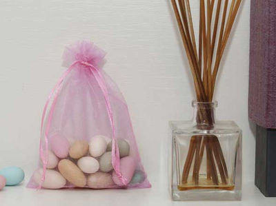 Bolsa multiusos tejido fantasía de organza, 100% poliéster 60grs. - Foto 4