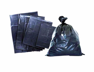 Bolsa negra reciclada para basura biodegradable - Foto 2