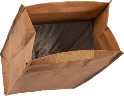 Bolsa nevera laminada con aspecto de bolsa de papel - Foto 2