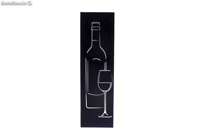 Bolsa papel botella de vino 28 x 8 x 8 cm