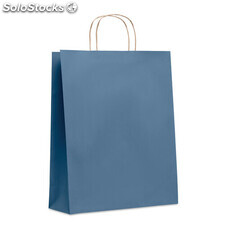 Bolsa papel grande 90 gr/m² azul MIMO6174-04